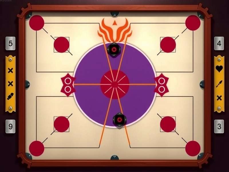 Carrom Slayer Champion Game Interface